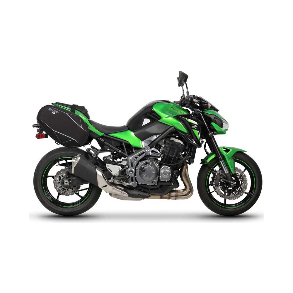 Attacchi Semirigid Side Bag Holder Kit Kawasaki Z 900 Attrezzatura 2017 - Foto 3