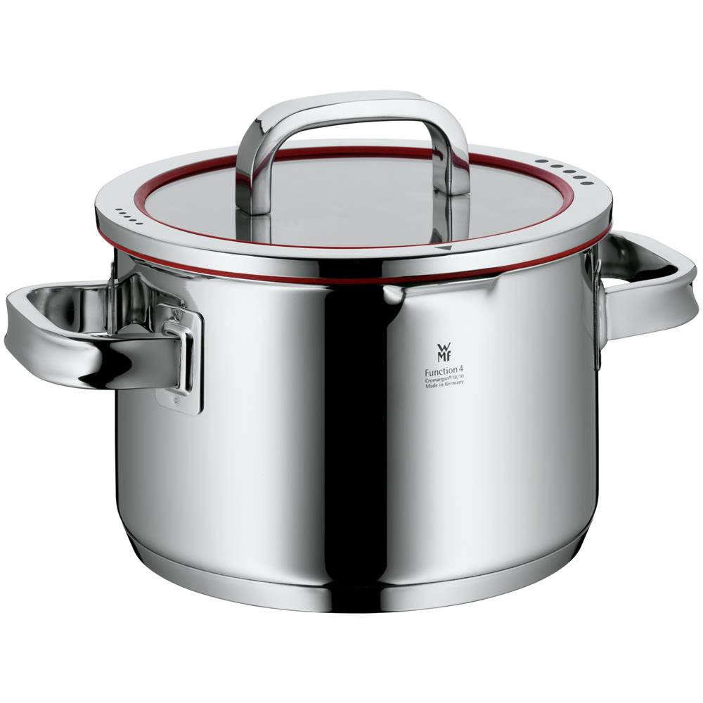 Wmf Function 4 0761166380 Kochtopf Hoch Mit Glasdeckel Ø 16 Cm - Foto 1