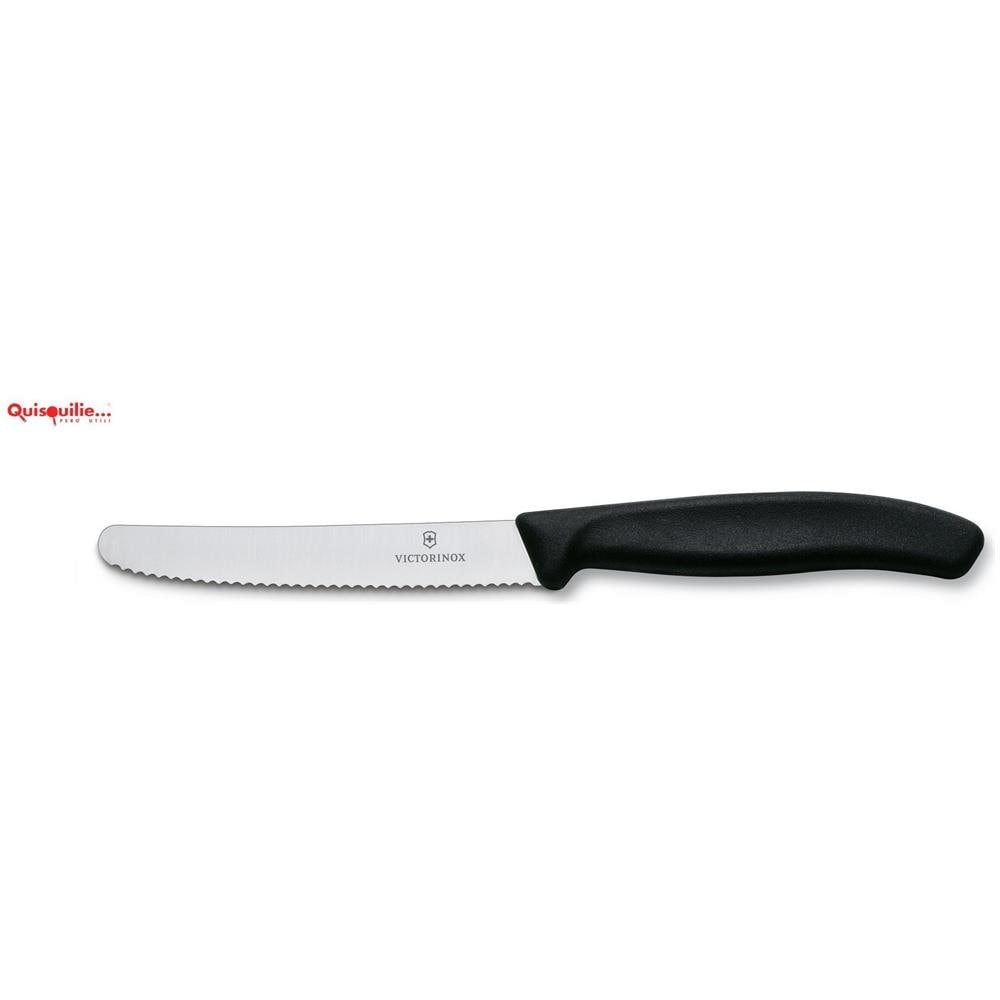 Coltello Per Verdure Swiss Classic Argento, Nero - Foto 2