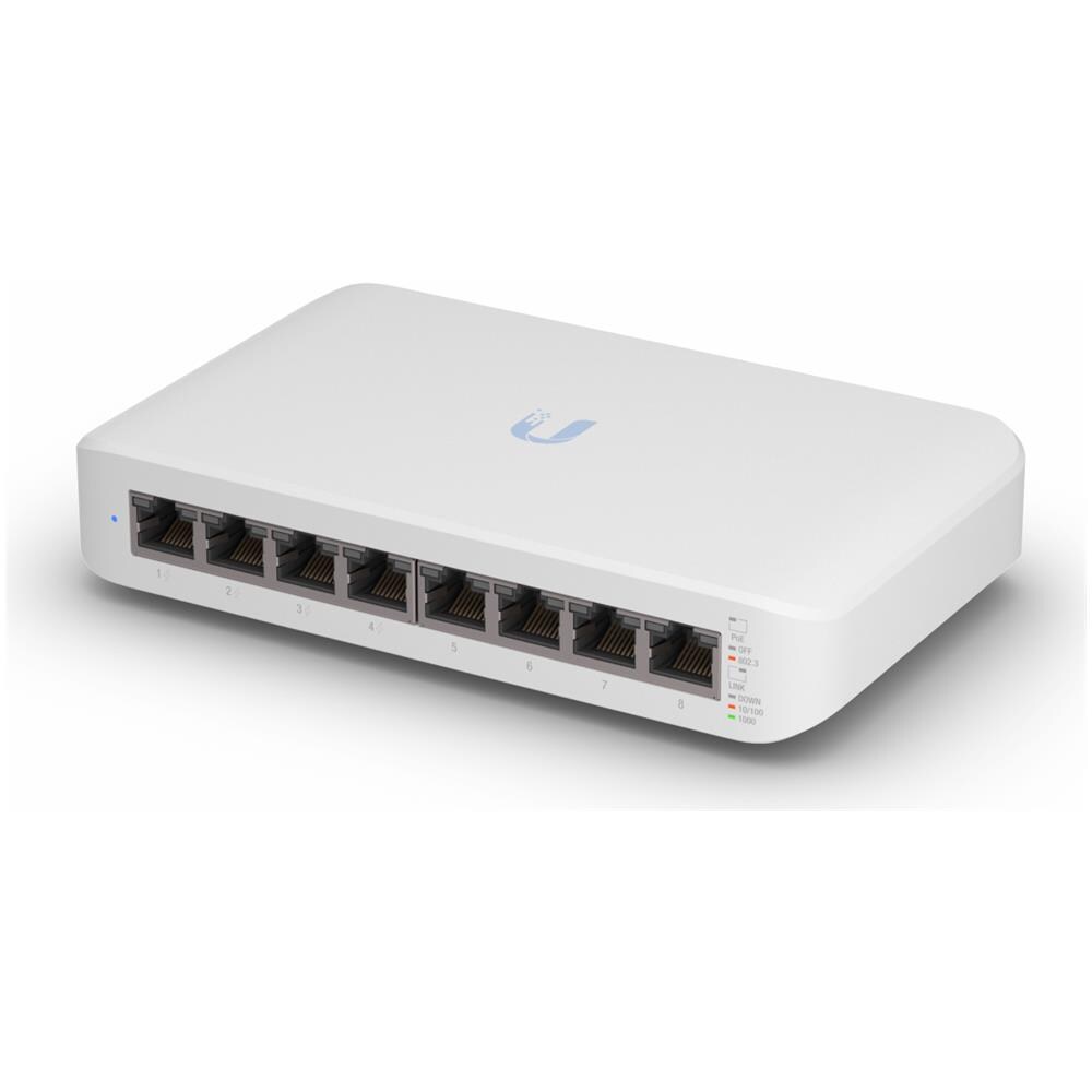 Unifi Switch Lite Usw-lite-8-poe - Switch - Managed - 8 X 10/100/1000 (4 Poe+) - Desktop, Wandmontierbar - Poe+ (52 W)  - Foto 6
