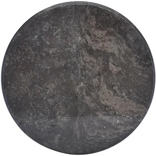 VidaXL Piano Per Tavolo In Vetro Effetto Marmo Nero, 70x0,8 Cm, Ecologico E Resistente