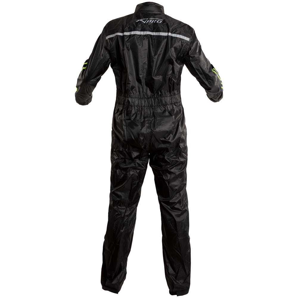 Tuta Impermeabile Moto Anti Pioggia Cerata Completo Scooter Antiacqua Fluo Xs - Foto 5