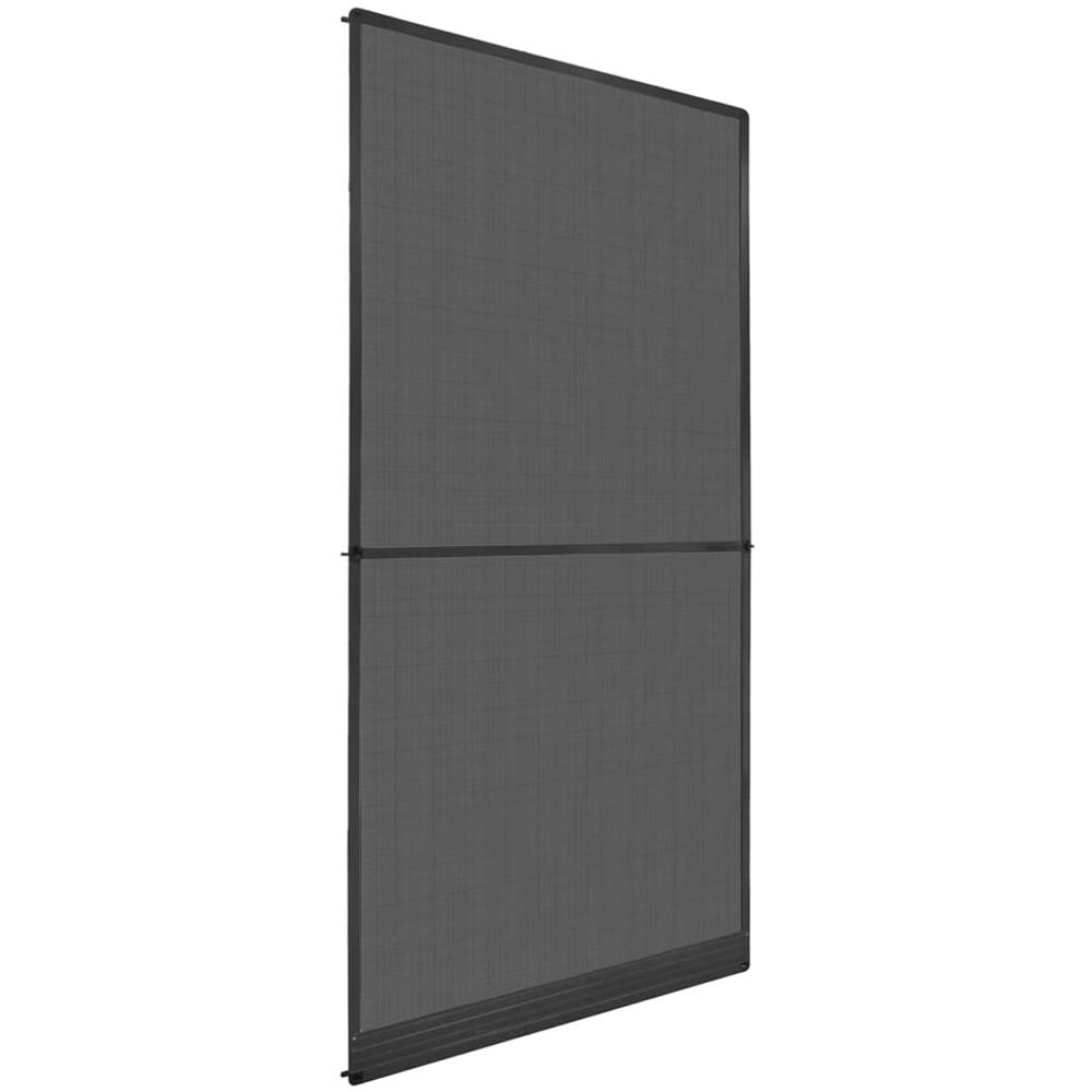 Zanzariera con Cardini per Porte Antracite 120x240 cm - Foto 1