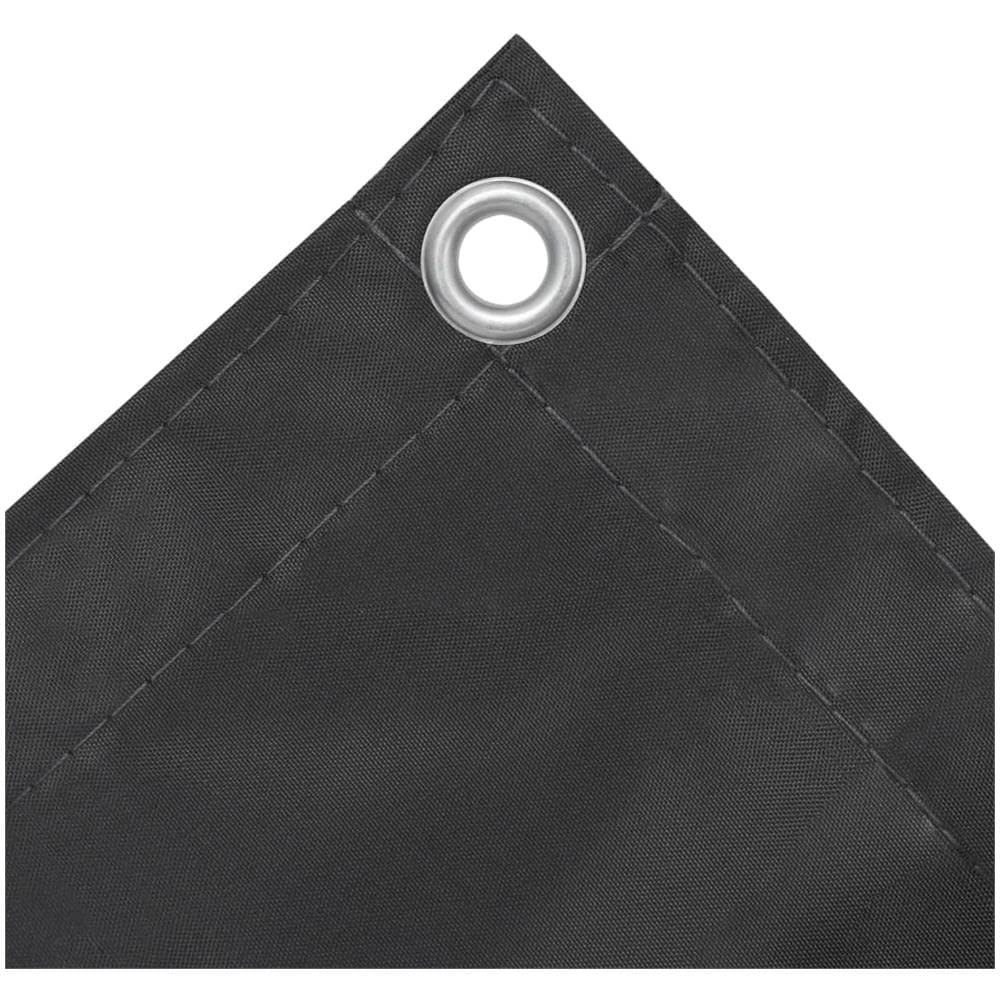 Paravento da Balcone Antracite 90x300 cm in Tessuto Oxford - Foto 3