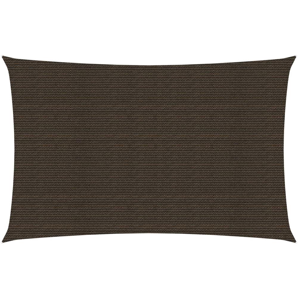 Vela Parasole 160 G / m² Marrone 5x8 M In Hdpe - Foto 1
