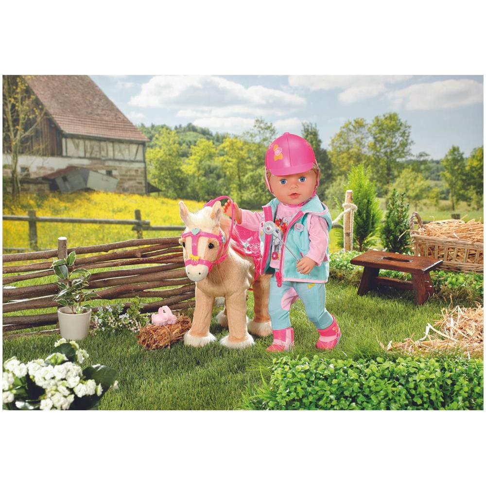 Completo Da Equitazione Deluxe Nato Da Bambino 43 Cm - Foto 2