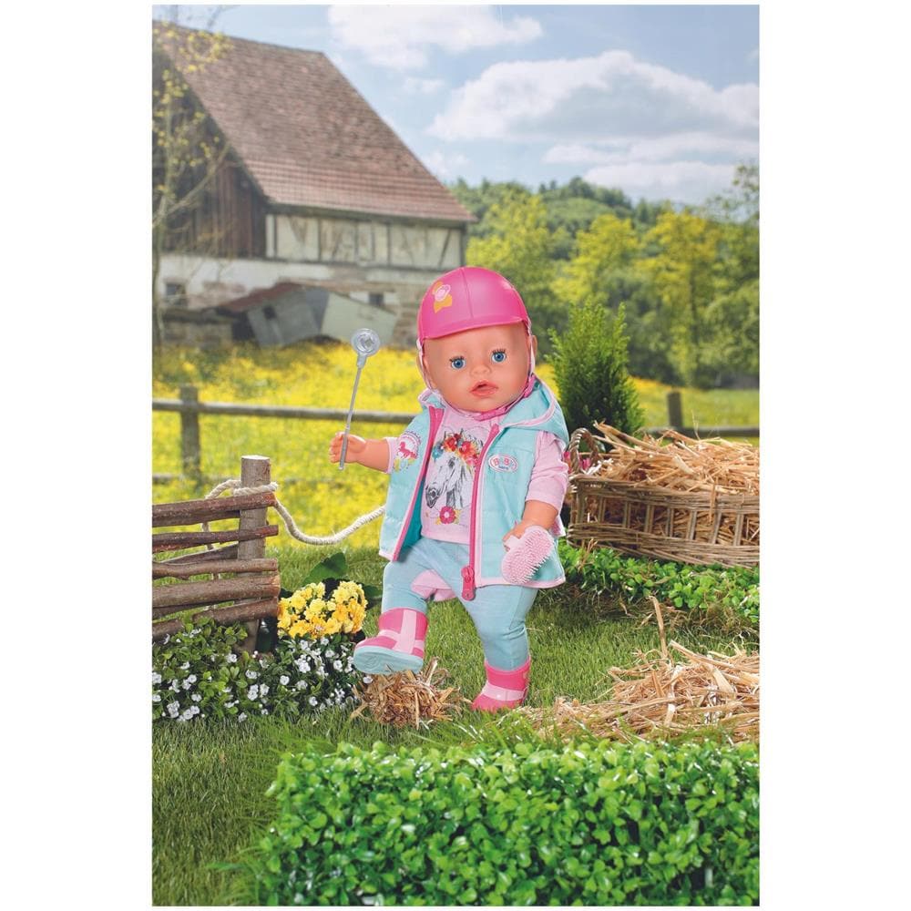 Completo Da Equitazione Deluxe Nato Da Bambino 43 Cm - Foto 3