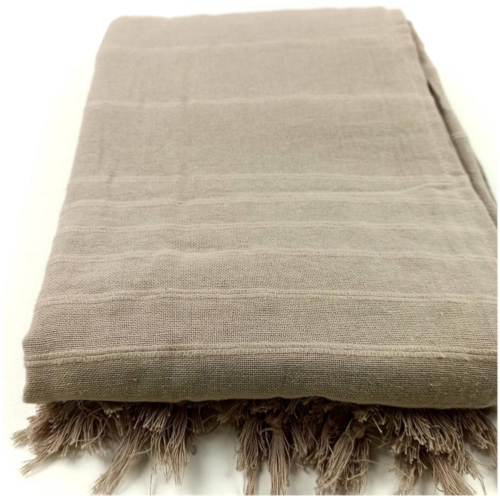 Copriletto In Cotone 230 X 250 Cm, Colore Beige, Atmosphera - Foto 6