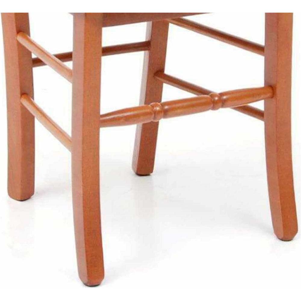 Sedia Modello Loris Con Seduta In Legno Massello In Tinta Ciliegio - Foto 2