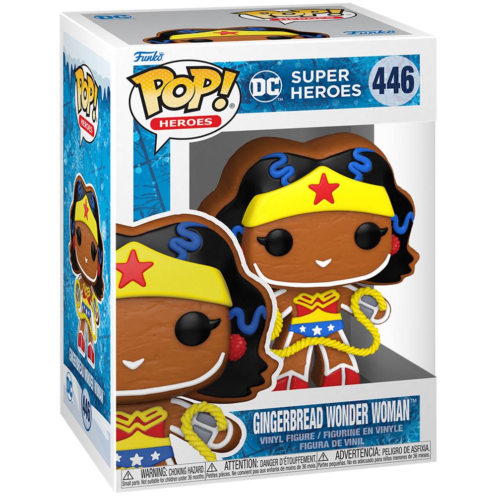 Dc Comics Holiday 2022 Pop! Heroes Vinyl Figure Wonder Woman 9 Cm - Foto 3
