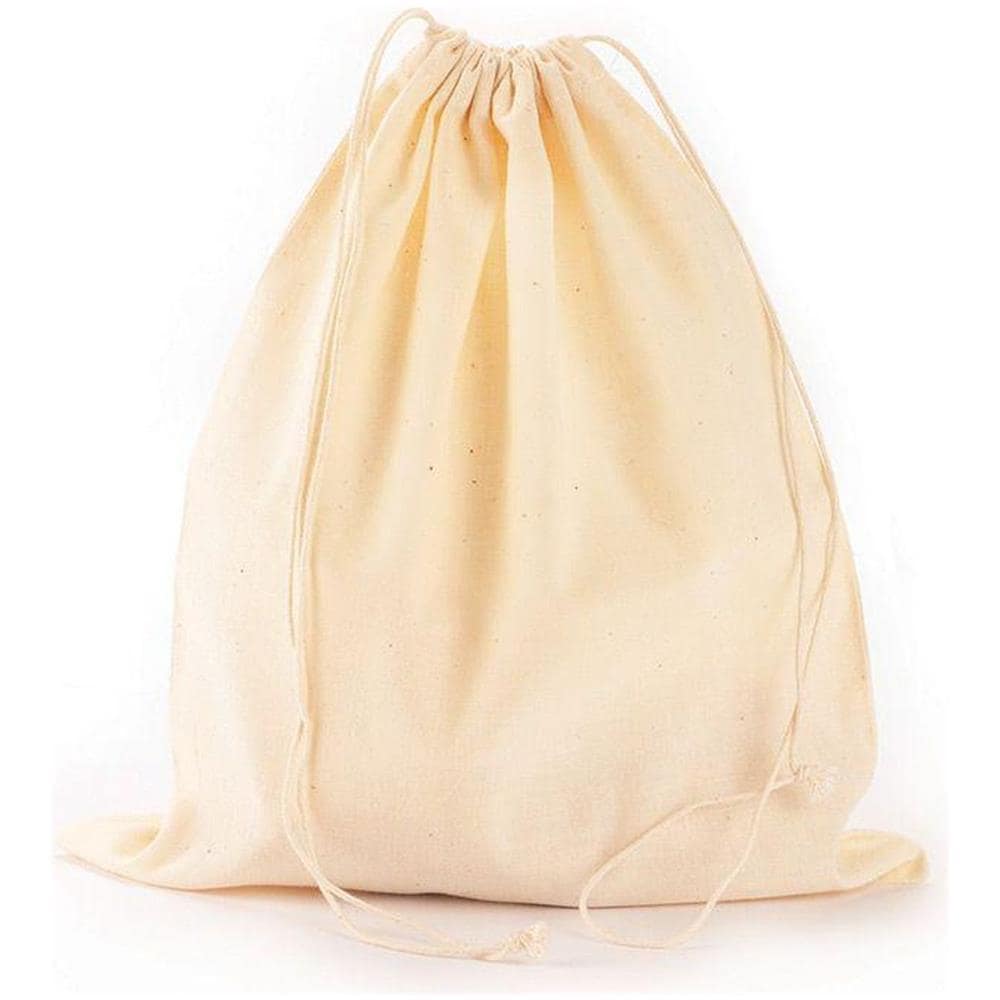 3 Bustine In Cotone Da Decorare 24 X 29 Cm - Foto 1