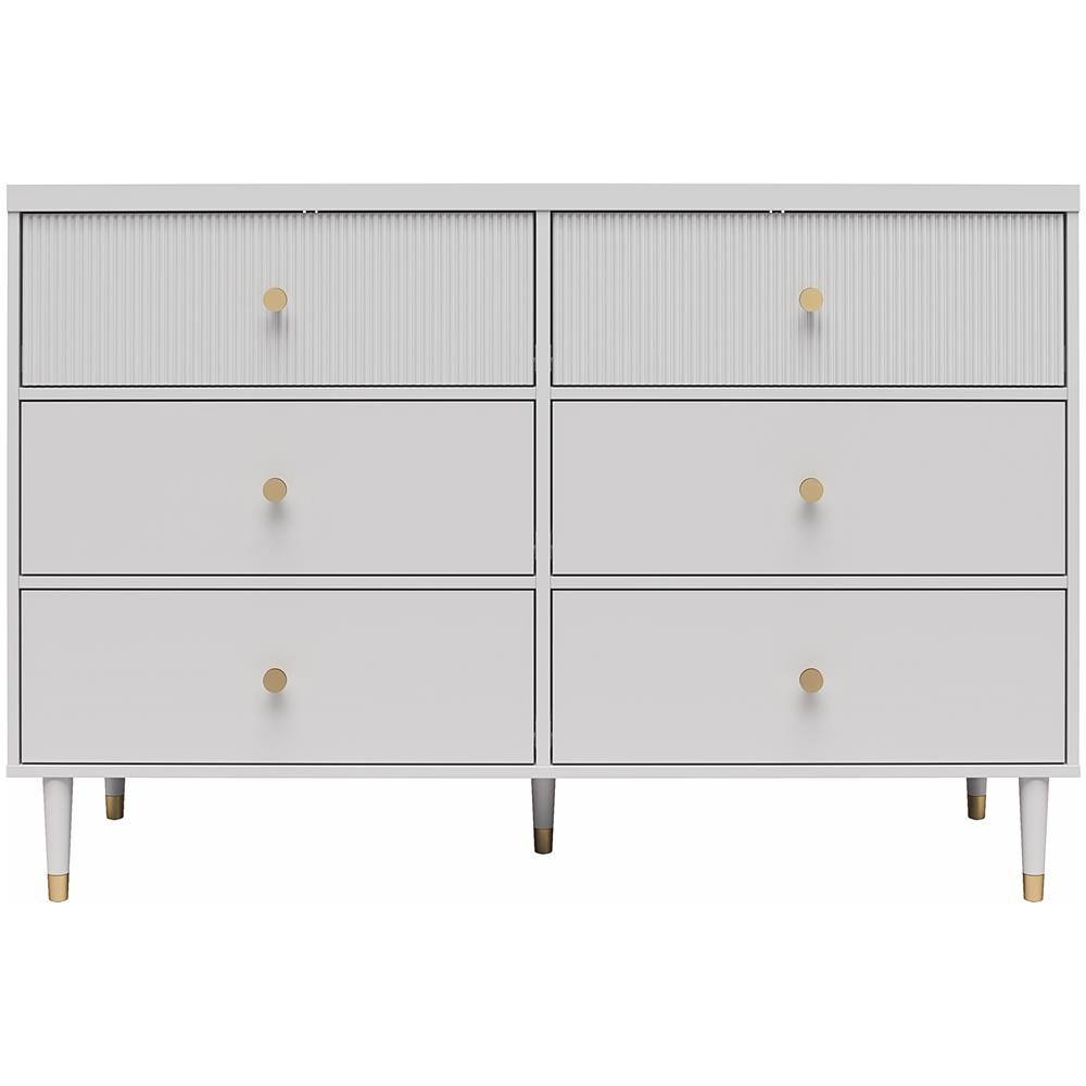 Comò Elizabeth 6 Cassetti. Tortora - Foto 2