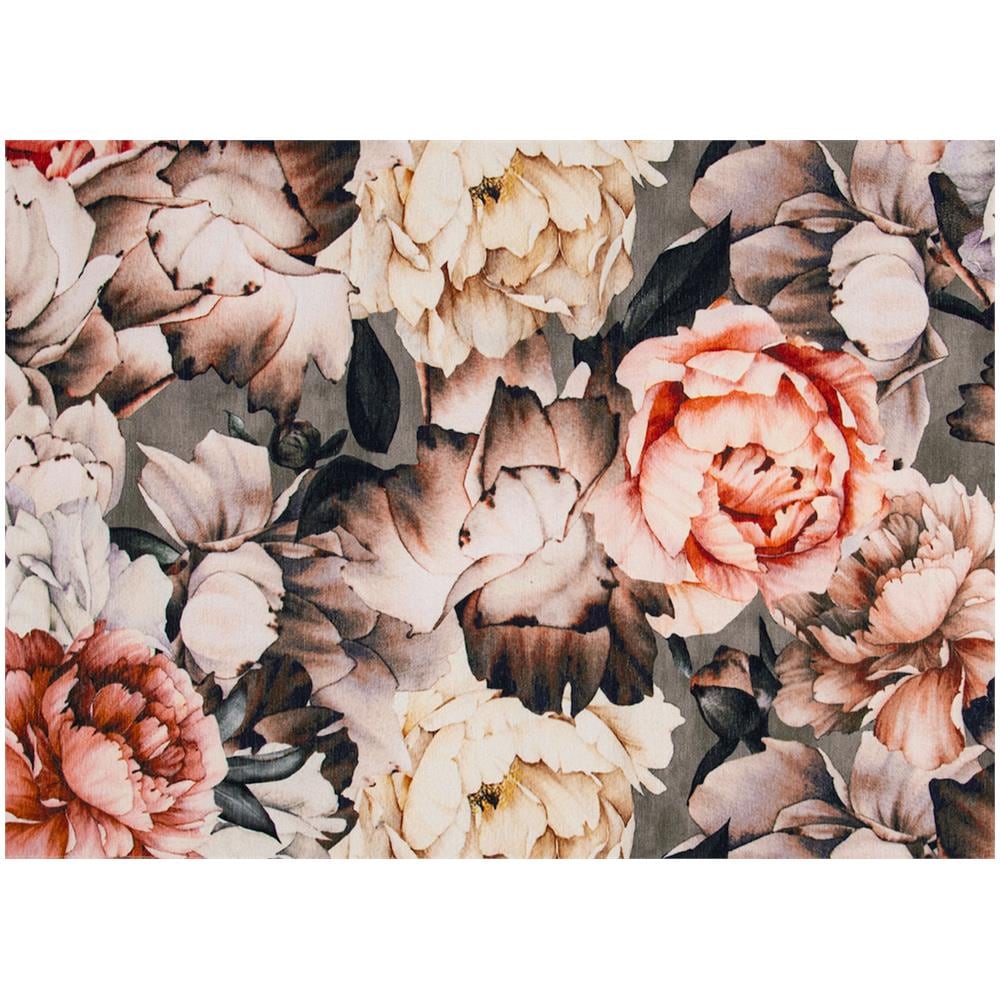 Tappeto Cucina Antiscivolo Stampa Digitale Emozioni Fantasie Floreali Varie 58x240 Romantica - Foto 2