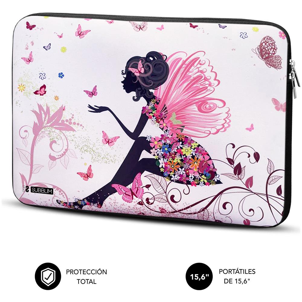 SUBLS-SKIN152 borsa per laptop 39,6 cm (15.6") Custodia a tasca Multicolore - Foto 2