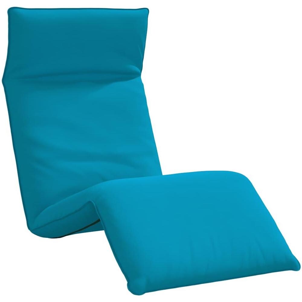 Lettino Pieghevole Blu 175x54x8,5 cm in Tessuto Oxford - Foto 1