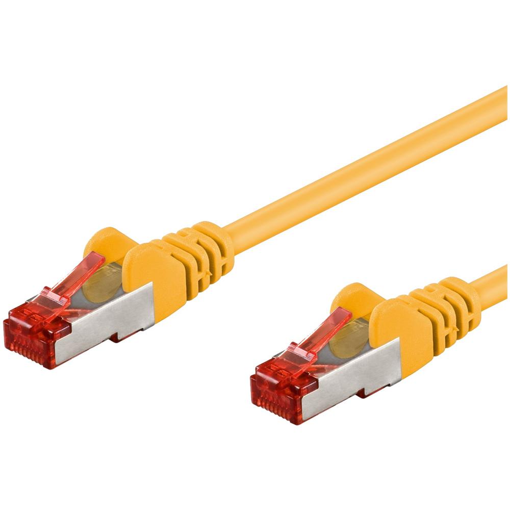 ICOC LS6-015YE - Cavo di rete Patch in rame Cat. 6 SFTP LSZH 1,5 m - Giallo - Foto 1