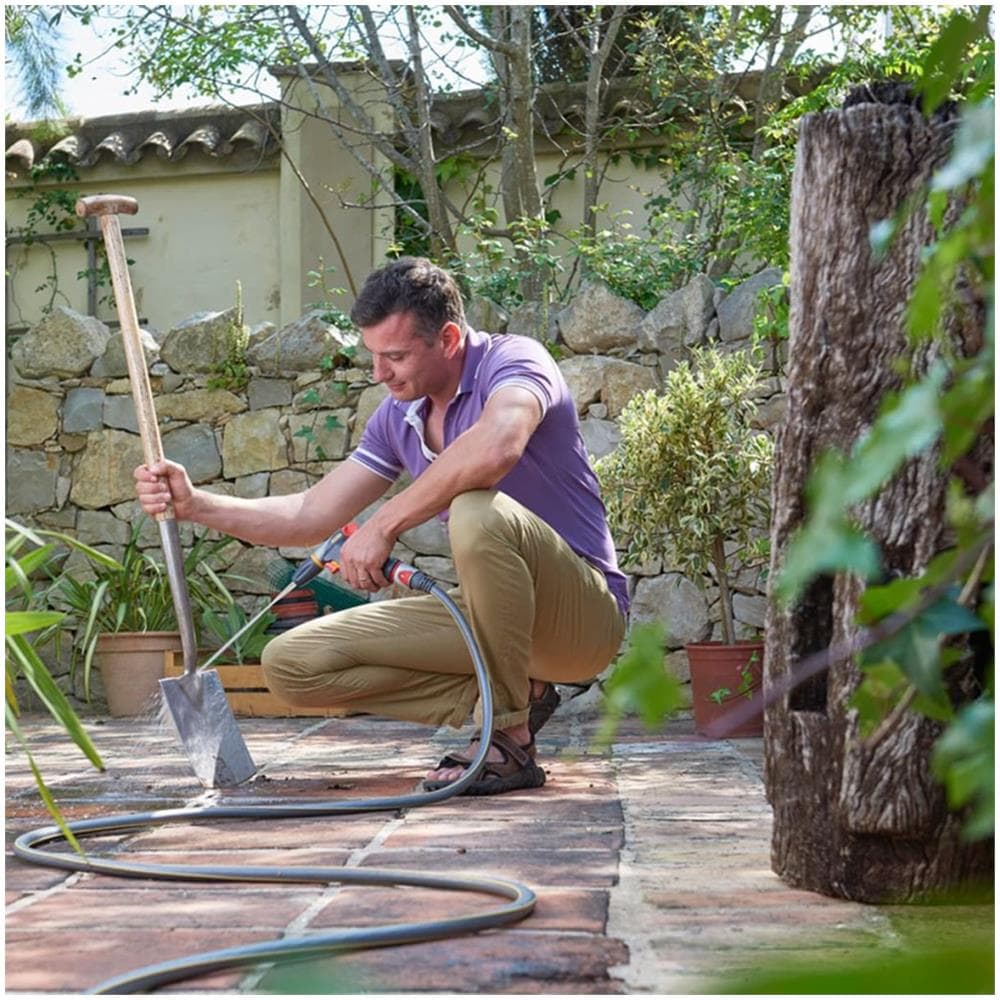 Pistola Spray Per Tubo Da Giardino Jet Spray Ultramax Grigia 26960000 - Foto 2