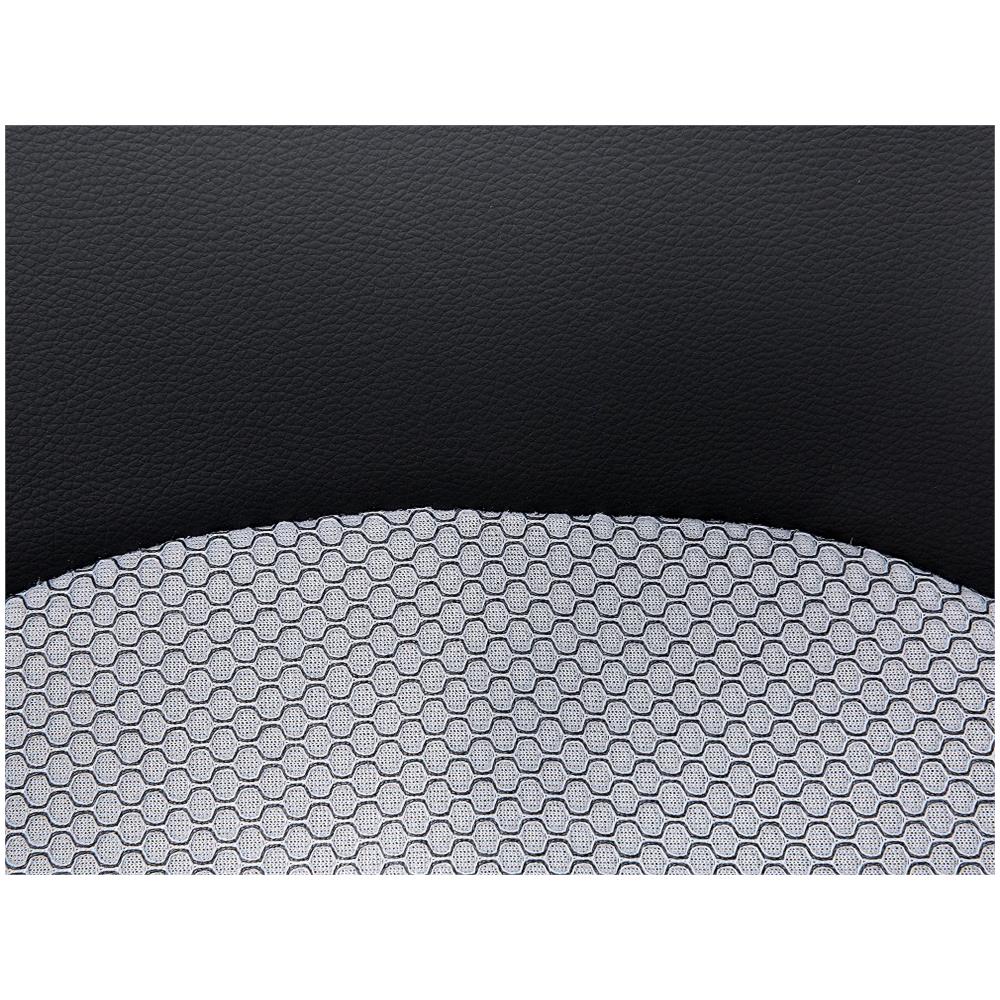 Sedia Da Ufficio In Pelle Sintetica Nera E Grigia Explorer - Foto 2