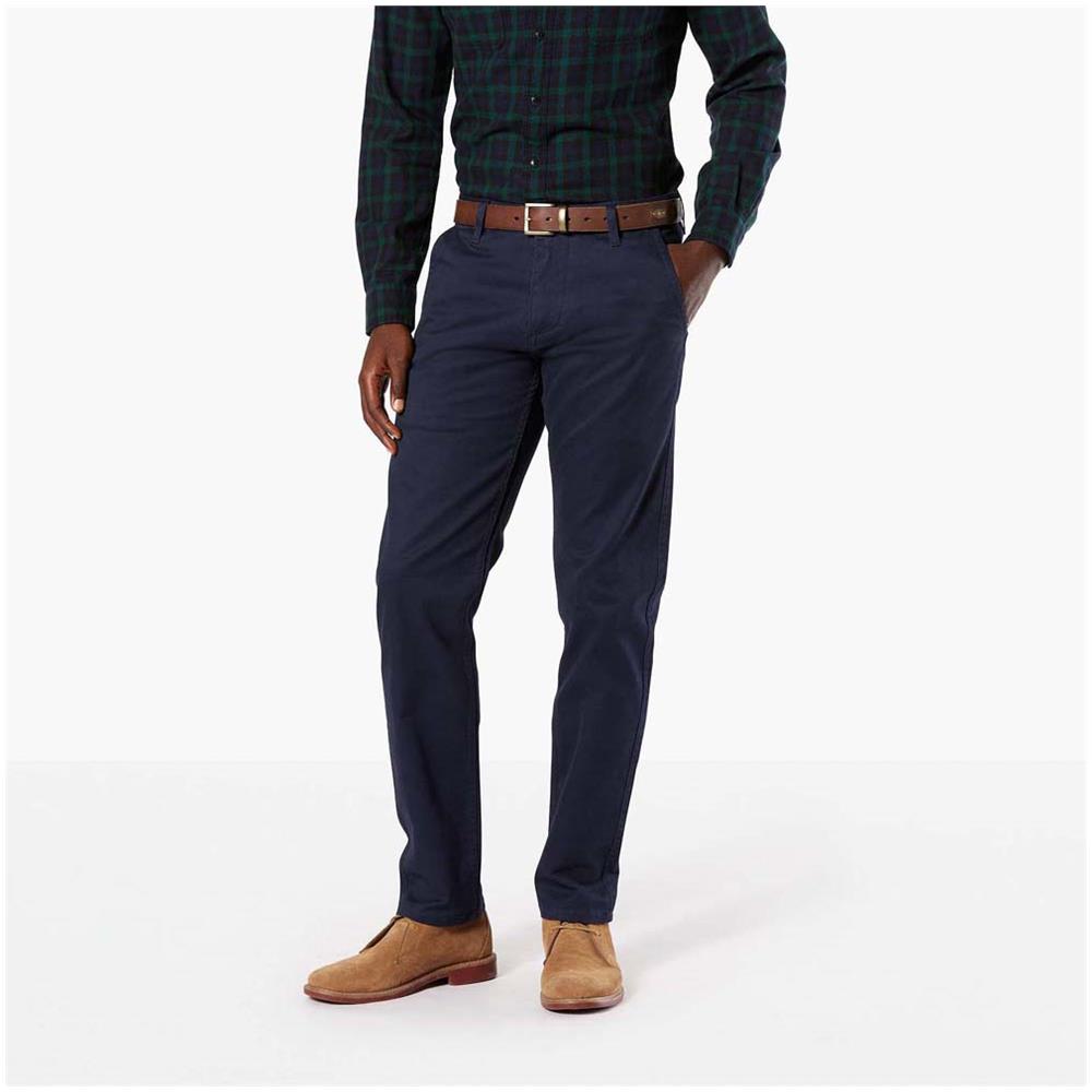 Pantaloni Alpha Khaki Slim Tapered L30 Abbigliamento Uomo W34-l30 - Foto 1