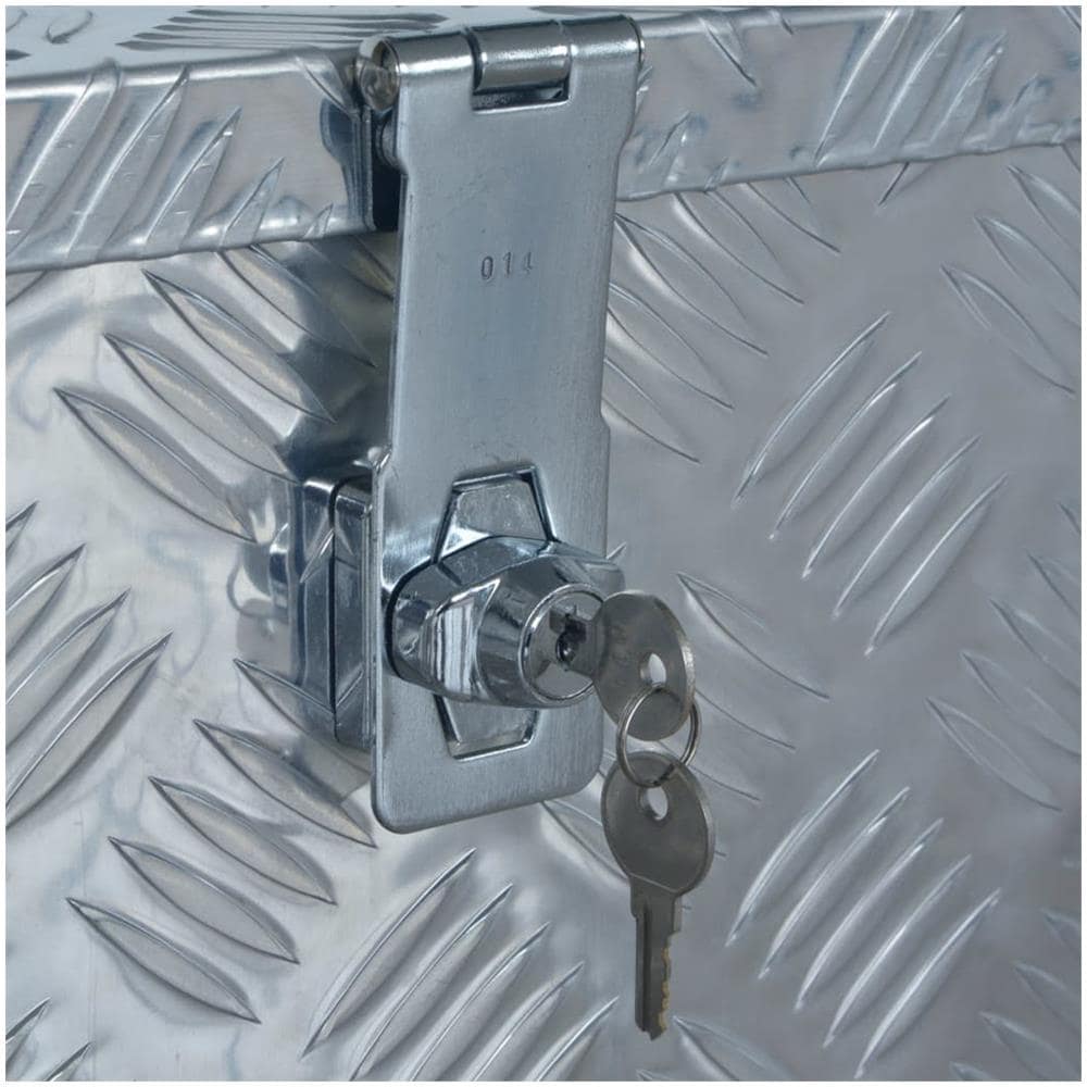 Scatola In Alluminio 610x430x455 Mm Argento - Foto 2
