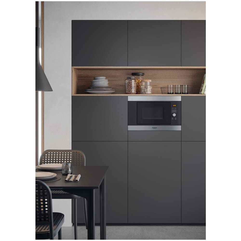 HOTPOINT - Forno Microonde da Incasso MF20G IX HA con Grill Capacità 20  Litri Potenza 800 Watt Colore Inox - ePRICE