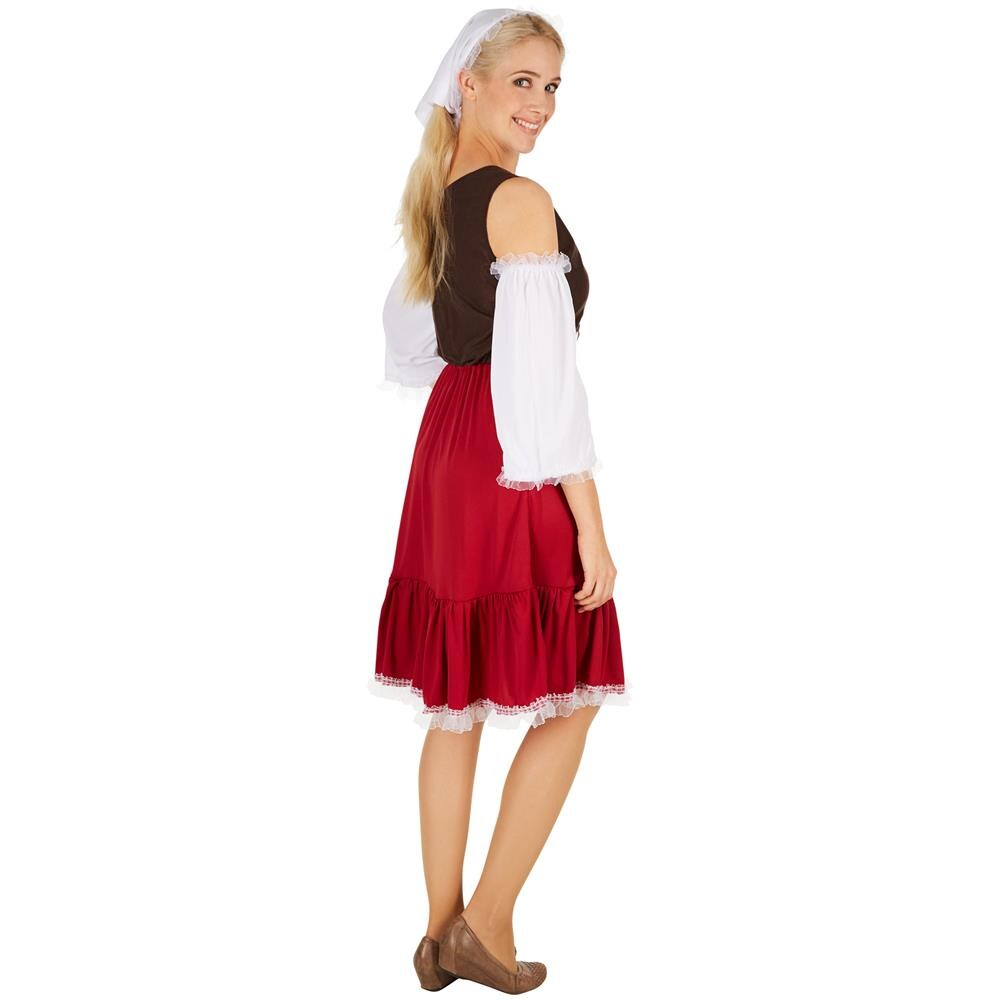 tectake - Costume Da Donna - Serva Medievale - L - ePRICE