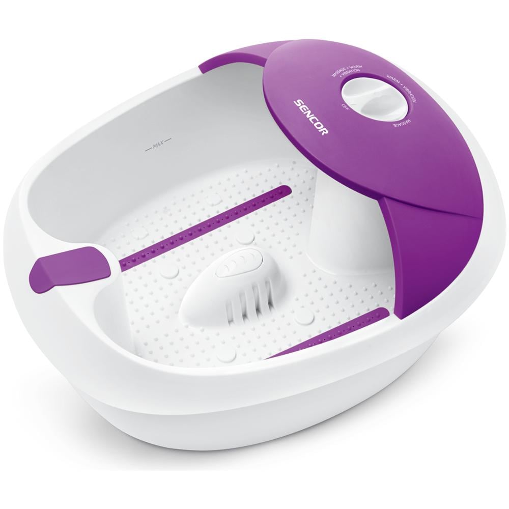 Vasca Idromassaggi per Piedi Potenza 90 W Colore Bianco / Viola - Foto 2