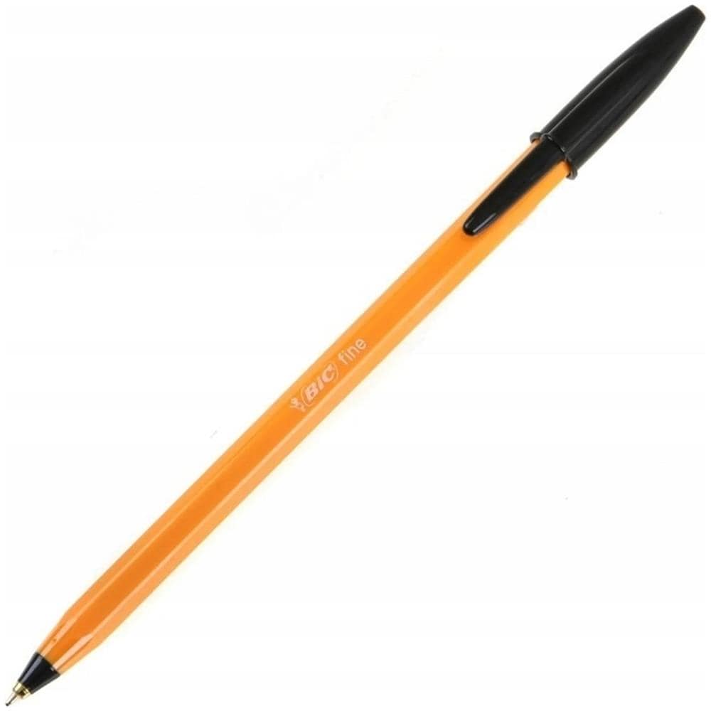 Penna a Sfera Arancione, 0,3 mm Colore Scrittura Nero - Foto 1