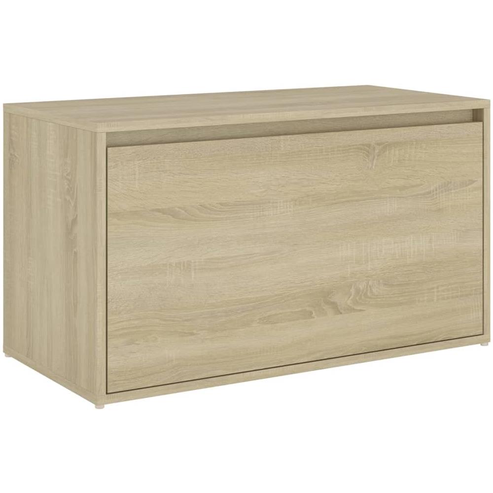Panca da Ingresso 80x40x45 cm Rovere Sonoma Truciolato - Foto 2