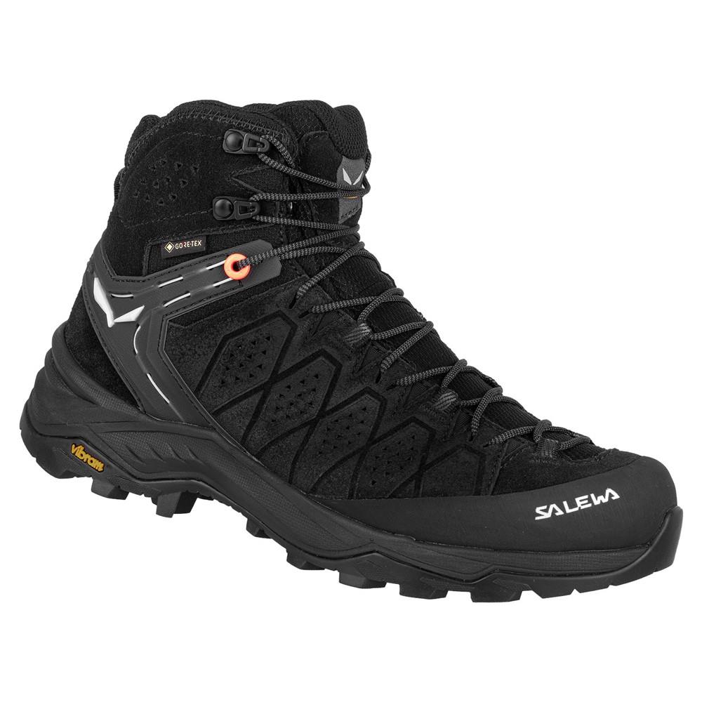 Scarpe Ws Alp Trainer 2 Mid Gtx® Trekking Gore-tex® Donna - Black-black Uk 6.5 - Foto 1