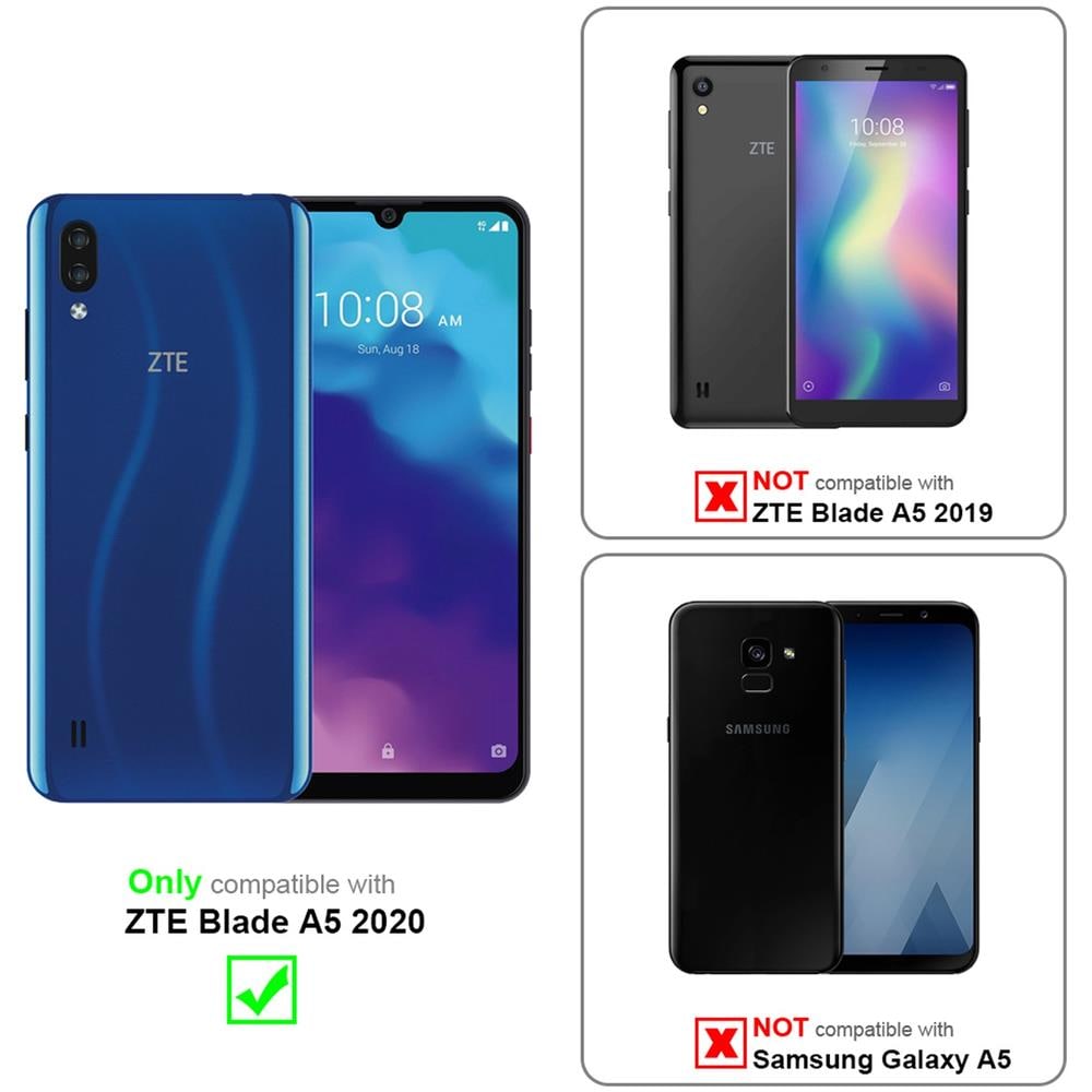 Pellicola Di Armatura Compatibile Con Zte Blade A5 2020 In Elevata Trasparenza - Vetro Temperato (tempered) Di Protezione Del Display In Durezza 9h Con 3d Touch - Foto 2