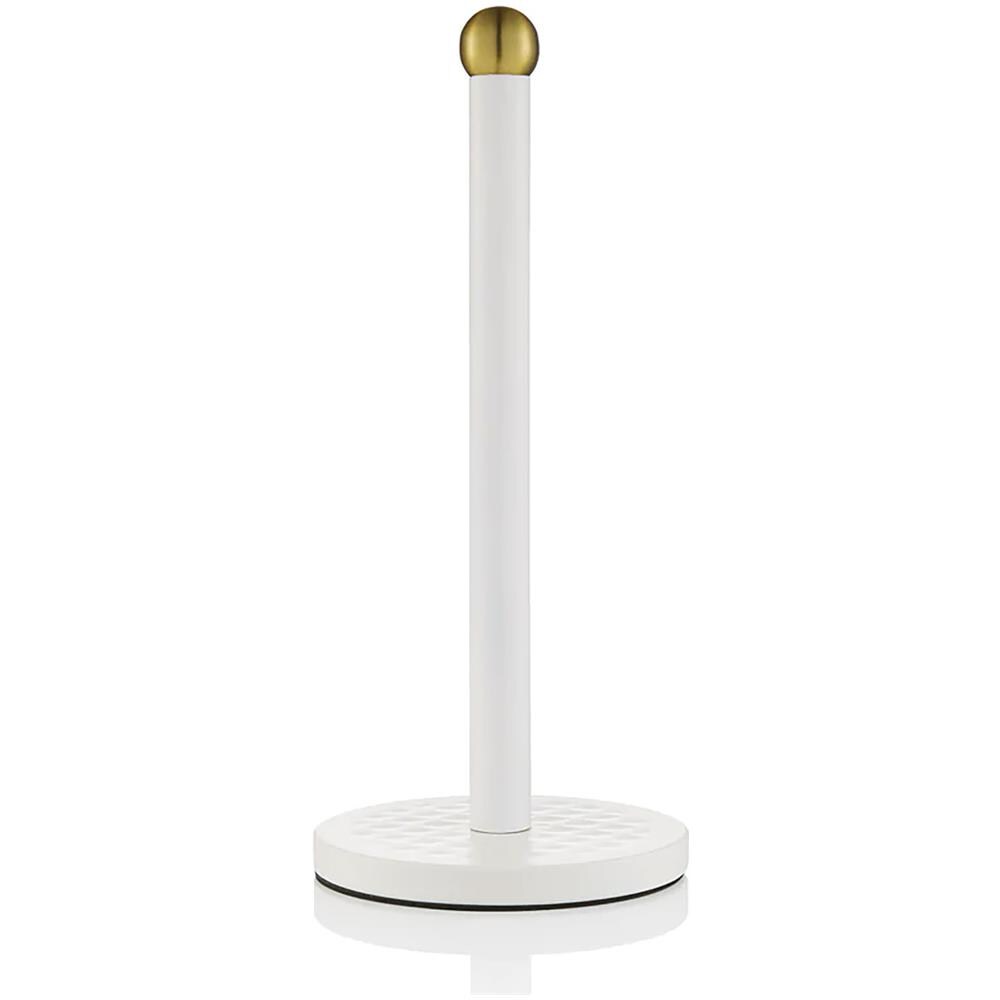 Swka17521whtn Portarotolo Da Cucina In Acciaio Inossidabile Di Alta Qualità Look Elegante Bianco - Foto 1