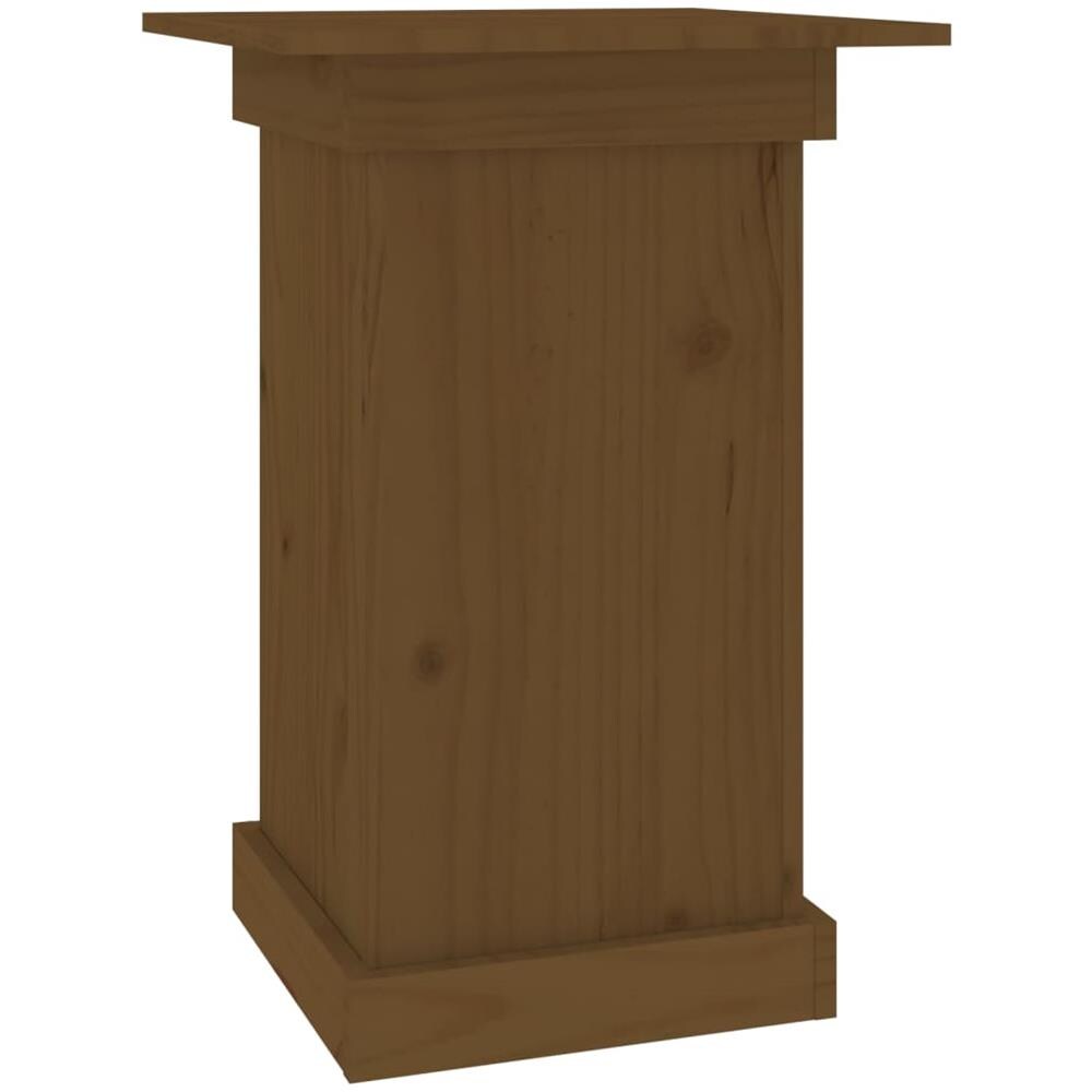 Portafiori Marrone Miele 40x40x60 Cm In Legno Massello Di Pino - Foto 2