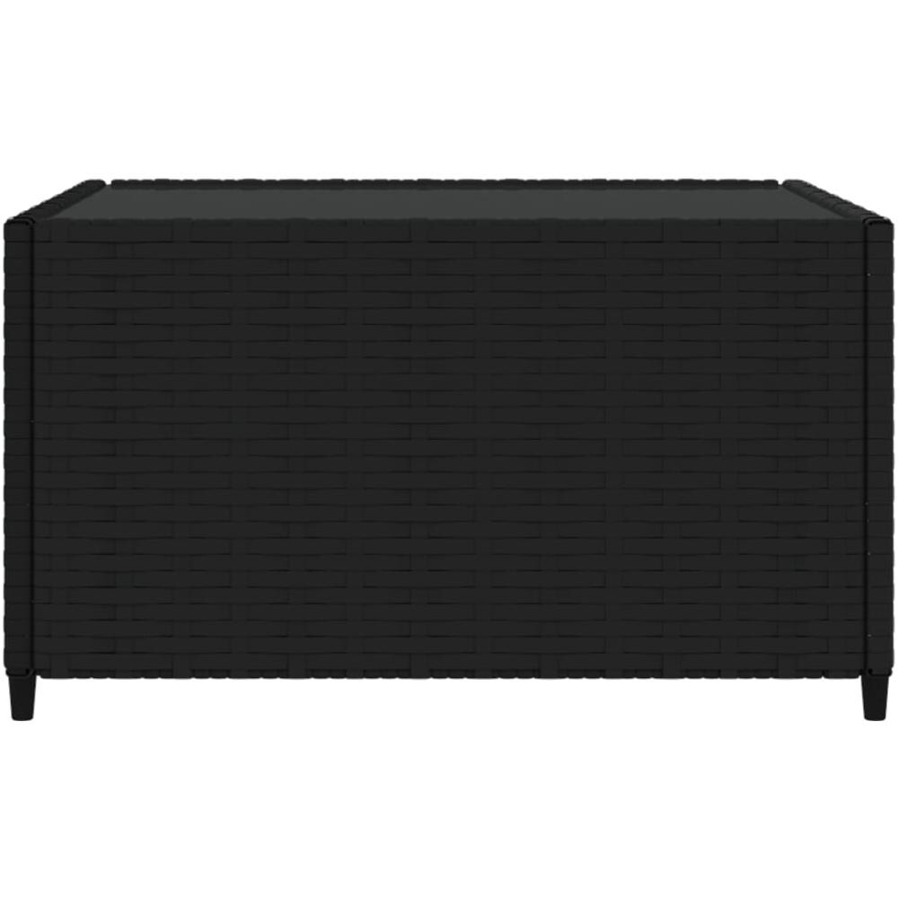 Tavolino Quadrato Da Giardino 50x50x30cm In Polyrattan - Foto 3