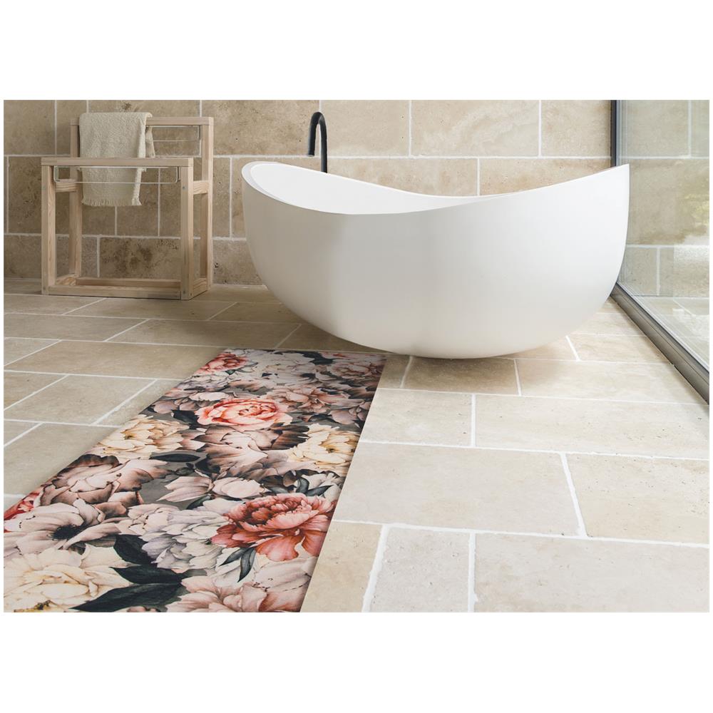 Tappeto Cucina Antiscivolo Stampa Digitale Emozioni Fantasie Floreali Varie 58x280 Romantica - Foto 5