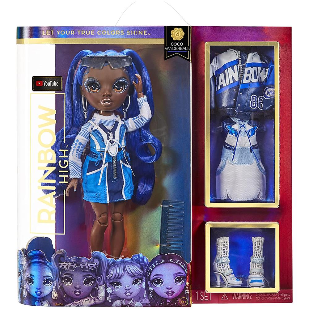 Coco Vanderbalt-bambola Alla Moda Color Blu Cobalto Mga 578321 - Foto 1