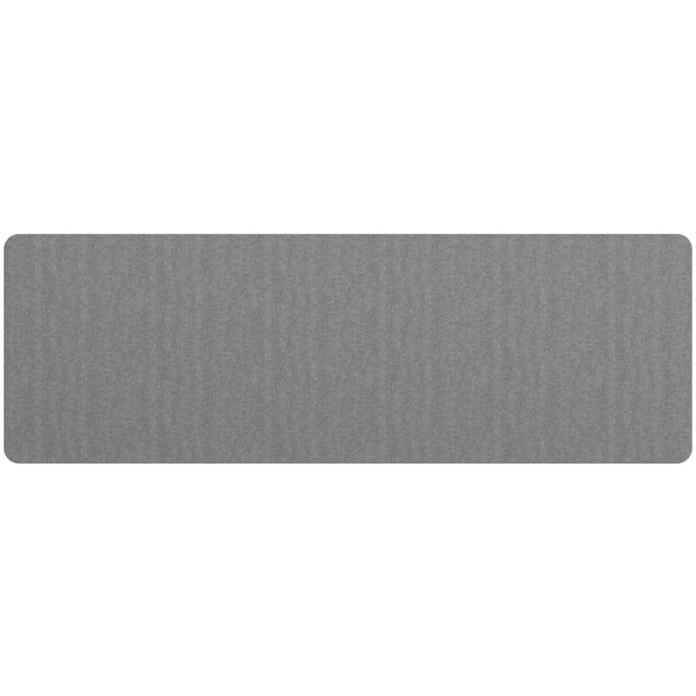 Tappeto Corsia Grigio 60x180 Cm - Foto 3