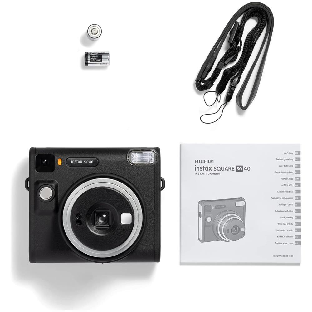 Fotocamera Istantanea Instax Square SQ40 62 x 62 mm Colore Nero - Foto 8
