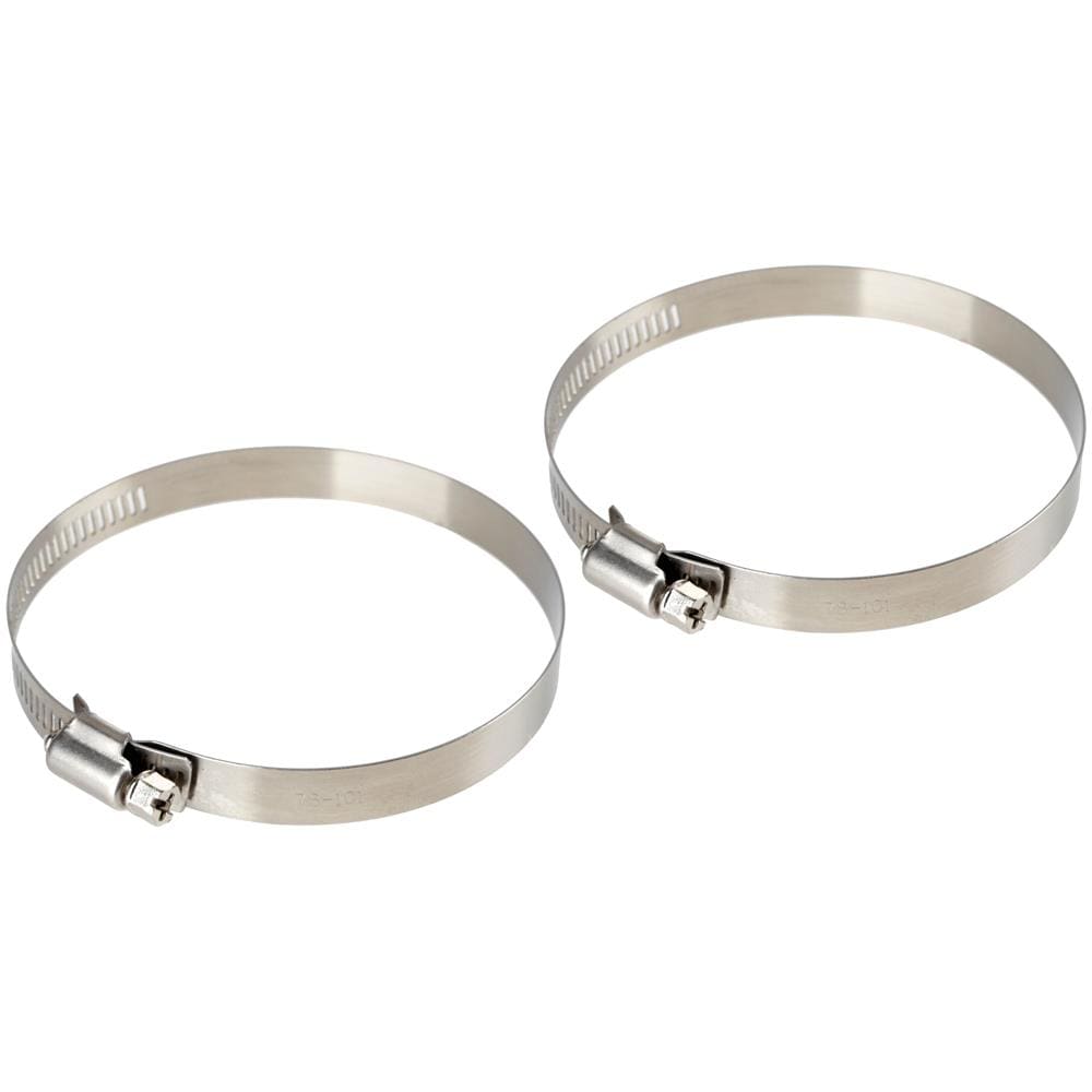 Fascette Stringitubo In Acciaio Inox - Set 2 Pz - ? 12 Mm - ? 78-101 Mm - Foto 1