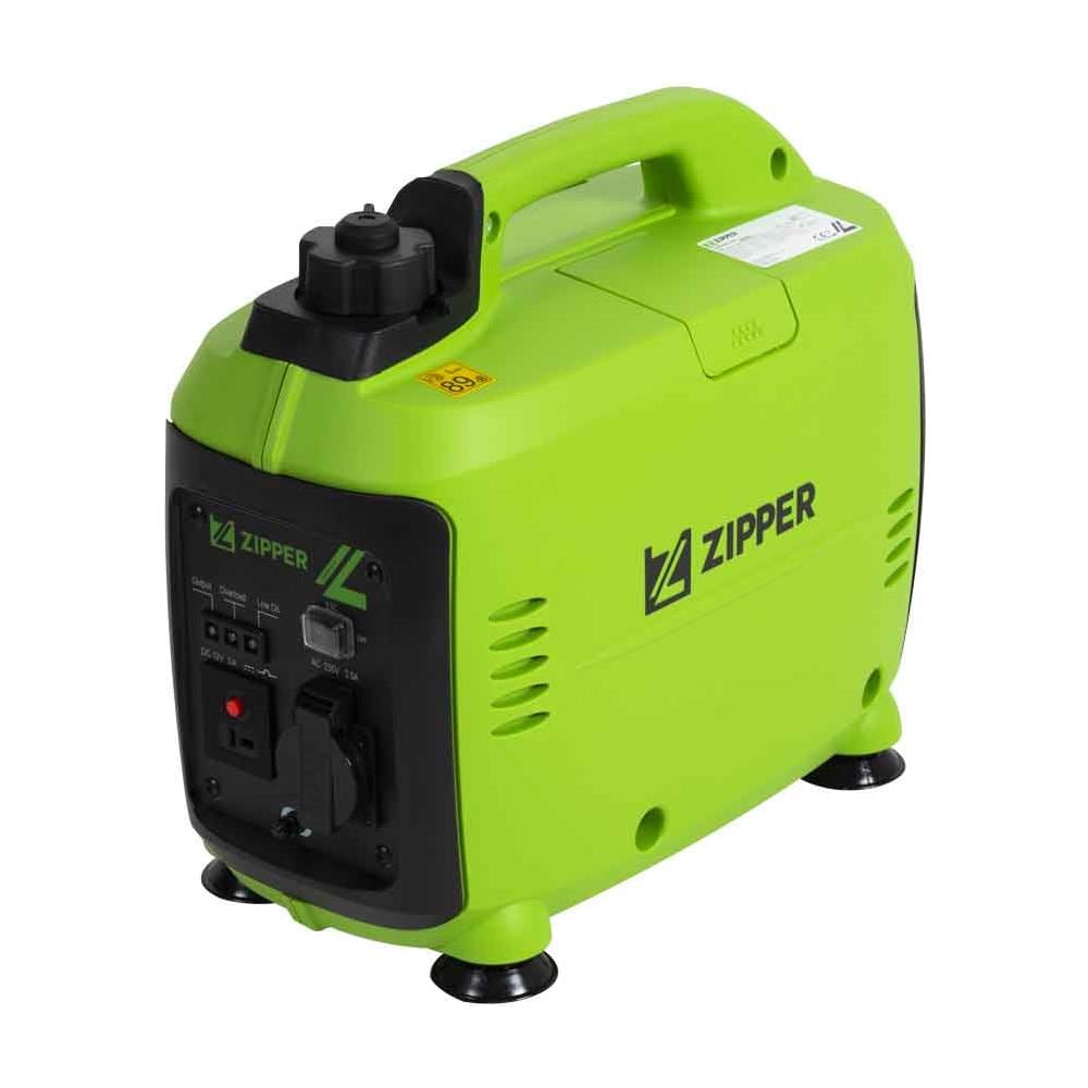 ZI-STE1000INV gruppo elettrogeno 800 W 1,55 L Benzina Nero, Verde - Foto 1