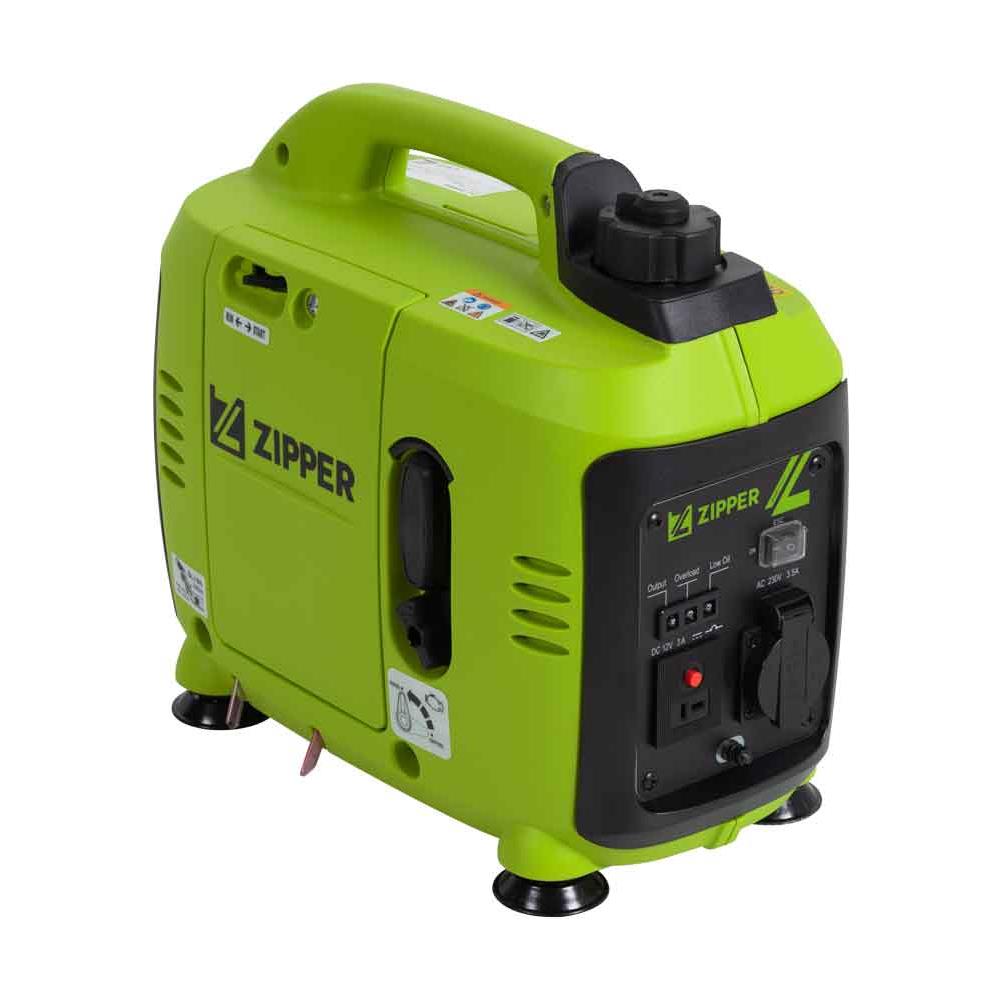 ZI-STE1000INV gruppo elettrogeno 800 W 1,55 L Benzina Nero, Verde - Foto 2