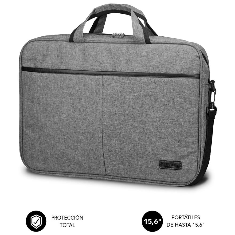 SUB-LB-3ELB010 borsa per laptop 39,6 cm (15.6") Borsa con caricamento dall'alto Grigio - Foto 1