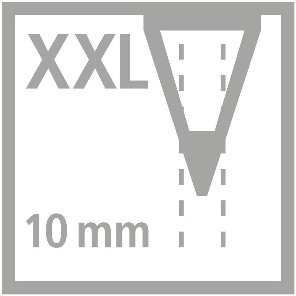 woody 3 in 1 Temperamatite - Temperino per mine spesse XL - Rosso - Foto 5