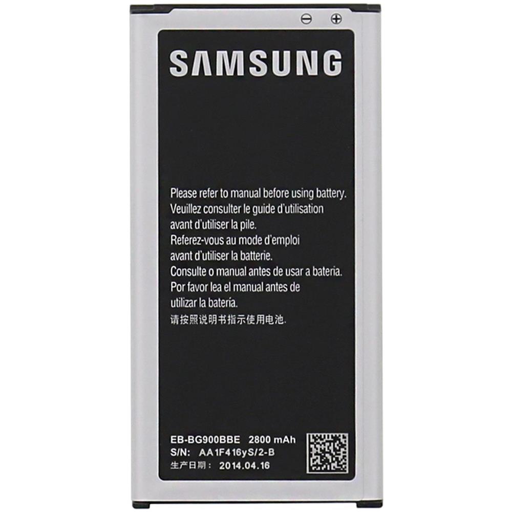 Batteria Bulk per Galaxy S5 Nera e Argento Plastica 2800 mAh EB-BG900BBEGWW - Foto 14