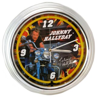 Orologio Da Polso Quadrato In Pelle Blu John Wayne - Cinturino 24cm, Movimento Quarzo