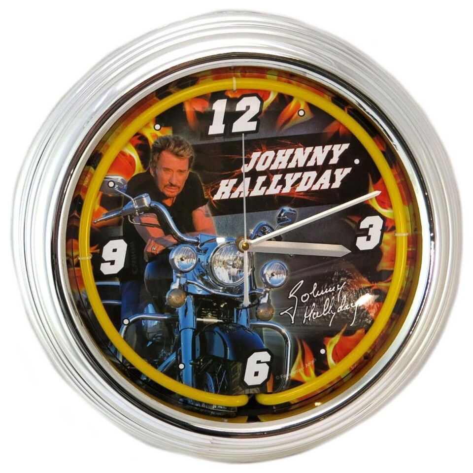 Orologio Da Polso Quadrato In Pelle Blu John Wayne - Cinturino 24cm, Movimento Quarzo