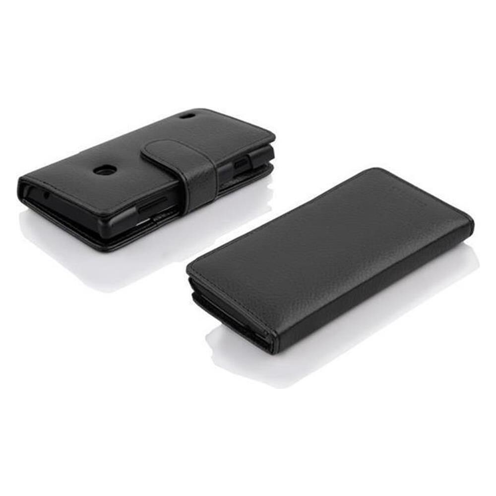 Cadorabo Custodia Compatibile Con Htc Desire 300 In Nero Ossido - Coperchio Protettivo In Ecopelle Testurizzata E Tasca Per Carte Di Credito - Foto 3