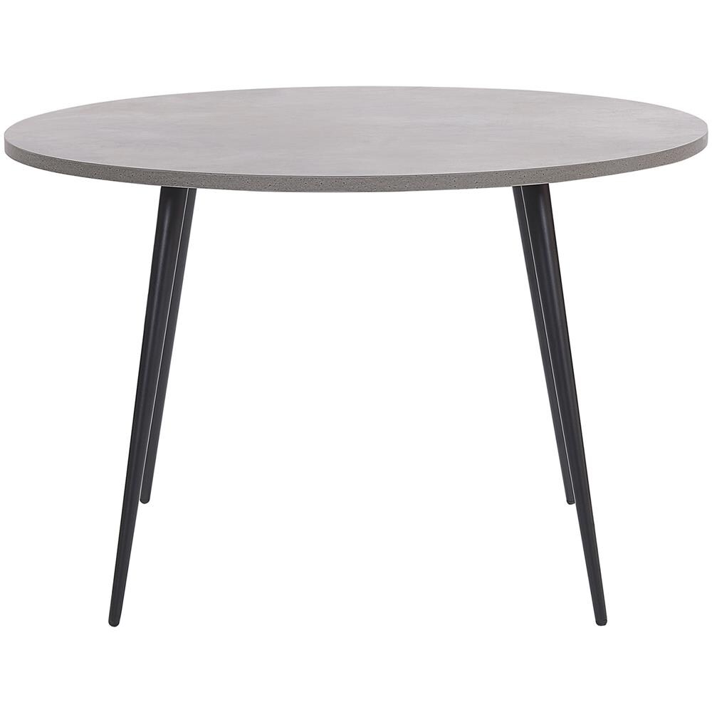 Tavolo Da Pranzo Odeon Grigio Effetto Cemento 120 Cm 120 Cm - Foto 1