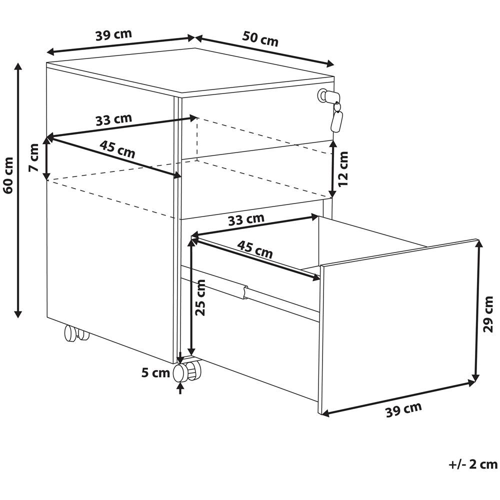 Classificatore In Acciaio Cromato Grigio Cami - Foto 2