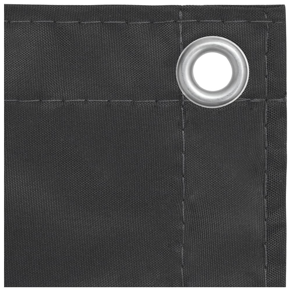 Paravento Balcone Antracite 120x300 cm Tessuto Oxford - Foto 2